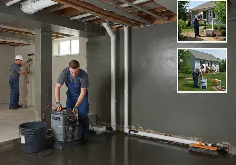 Basement Waterproofing and Flood Prevention process in South Tucson, AZ